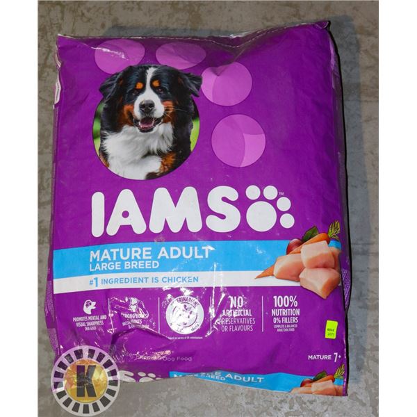 13.61KG BAG OF IAMS DOG FOOD
