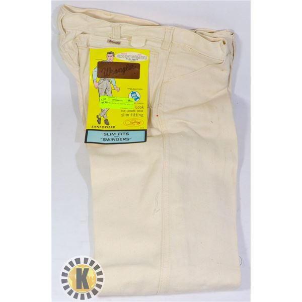 WRANGLERS SLIM FIT PANTS- SIZE 32