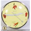 Image 1 : LA CROSSE RED CHILE CLOCK