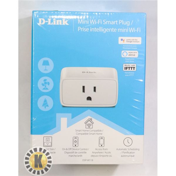 NEW D-LINK MINI WIFI SMART PLUG