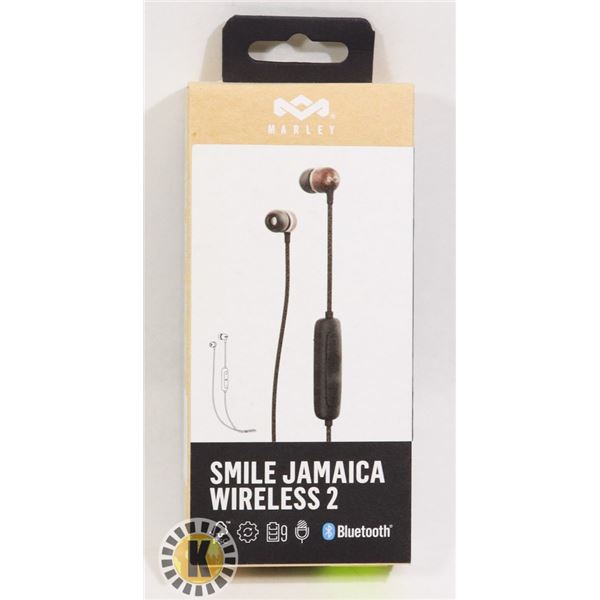 NEW MARLEY SMILE JAMAICA WIRELESS 2 BLUETOOTH