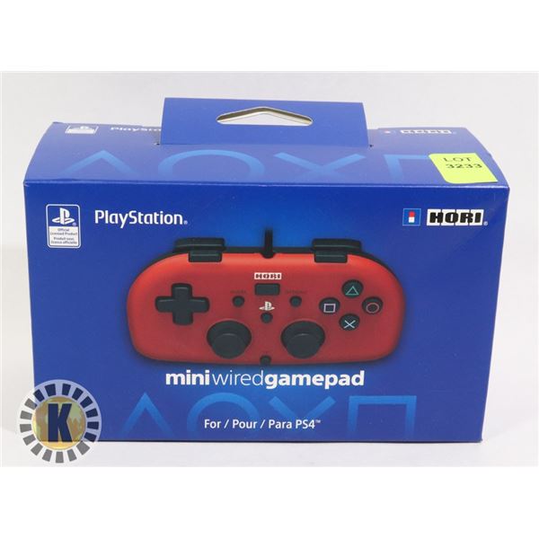 PLAYSTATION 4 MINI WIRED GAMEPAD