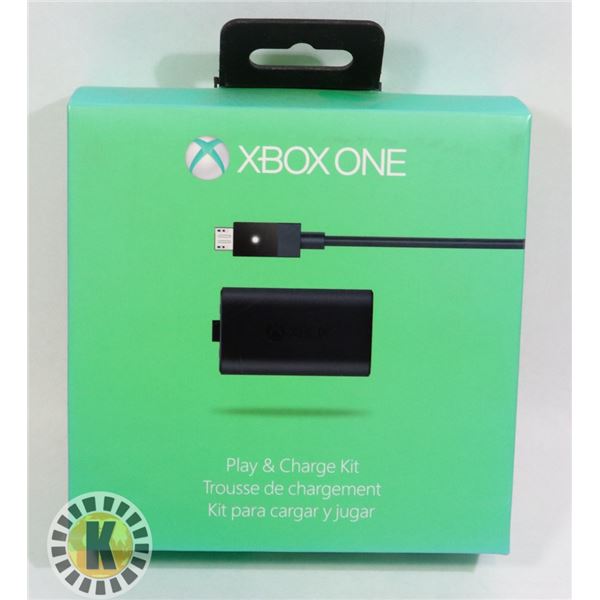 XBOX ONE PLUG AND PLAY CHARGE KIT