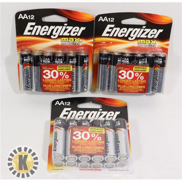 BAG OF ENERGIZER AA BATTERIES