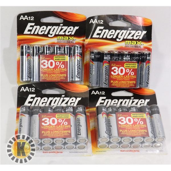 BAG OF ENERGIZER AA BATTERIES