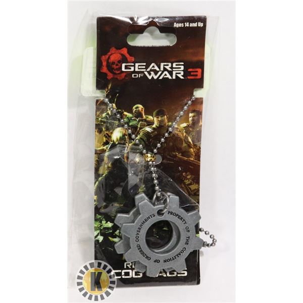 GEARS OF WAR COG NECKLACE SET