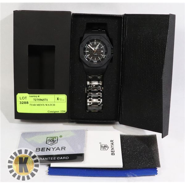 NEW BENYAR MEN'S WATCH