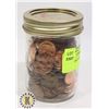 Image 1 : 1 MASON JAR OF PENNIES