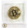 Image 1 : GOLD PLATED BITCOIN IN PROTECTIVE CASE