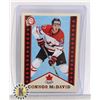 Image 1 : CONNOR MCDAVID TEAM CANADA RETRO UD CARD