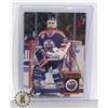 Image 1 : BILL RANFORD SIGNED EDMONTON OILERS HOCKEY CARD