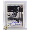 Image 1 : JOHNNY BOWER SIGNED TORONTO MAPLE LEAFS CARD