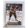 Image 1 : MARIAN HOSSA SIGNED OTTAWA SENATORS CARD