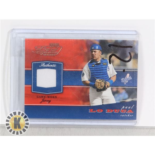 LO DUCA BASEBALL CARD.