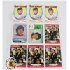 Image 1 : 9 TOM WEBSTER HOCKEY CARDS 1970S WHA AND NHL