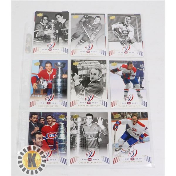 MAURICE RICHARD / HENRI RICHARD / BELIVEAU CARDS