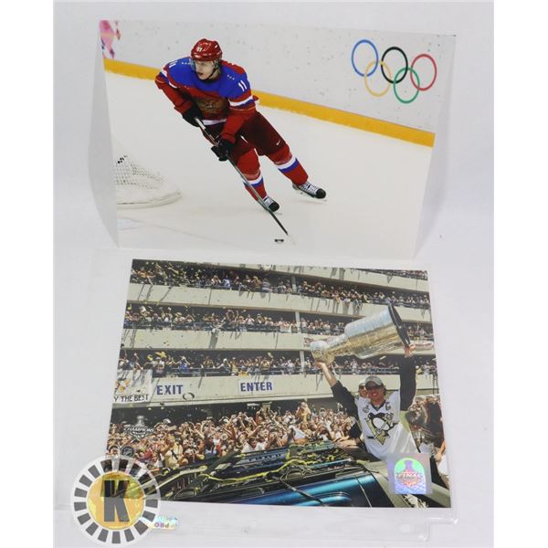 SIDNEY CROSBY PITTSBURGH PENGUINS STANLEY CUP 8X10