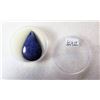Image 1 : 14)   NATURAL TEAR DROP SHAPED 61.6 CT LAPIS