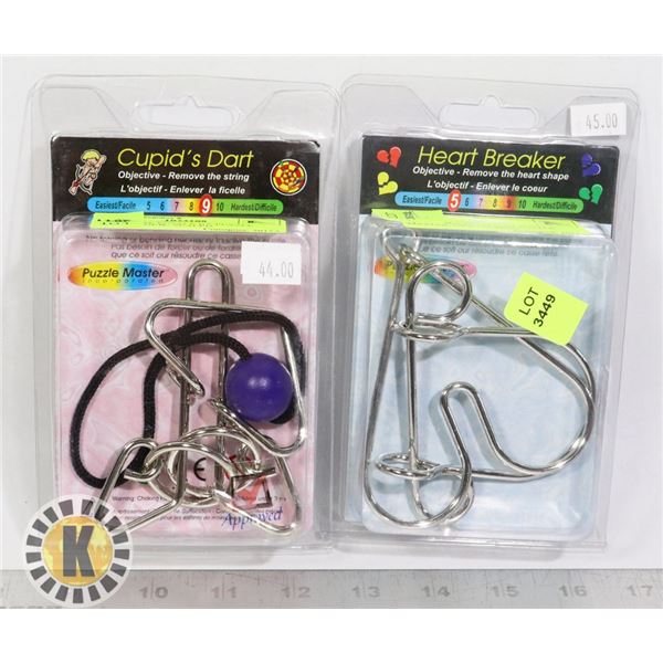 HEART BREAKER AN DCUPIDS DART PUZZLE SETS