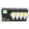 Image 1 : 4 PACK OF WIFI SMART LED BULBS