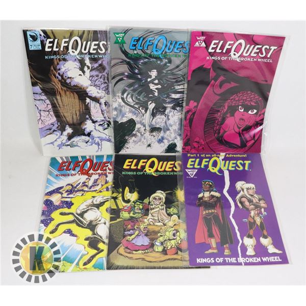 WARP GRAPHICS ELF QUEST #1-7