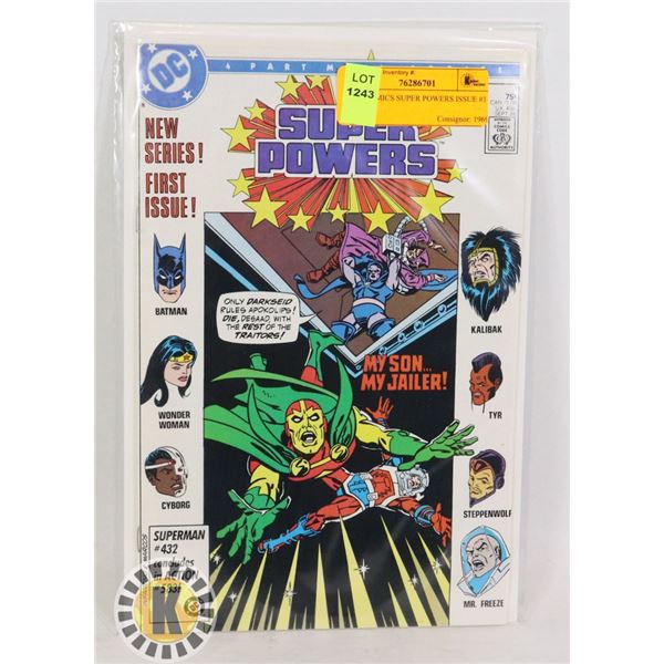 DC COMICS SUPER POWERS ISSUE #1