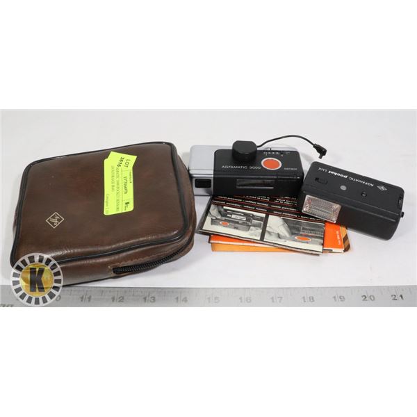 AGFAMATIC 3000 POCKET SENSORS WITH STORAGE BAG