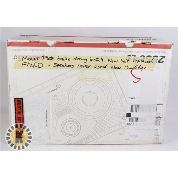 POLKAUDIO IN-WALL SPEAKER