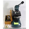 Image 1 : CENCO MICROSCOPE WITH ACCESSORIES