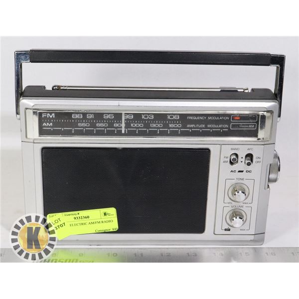 GENERAL ELECTRIC AM/FM RADIO