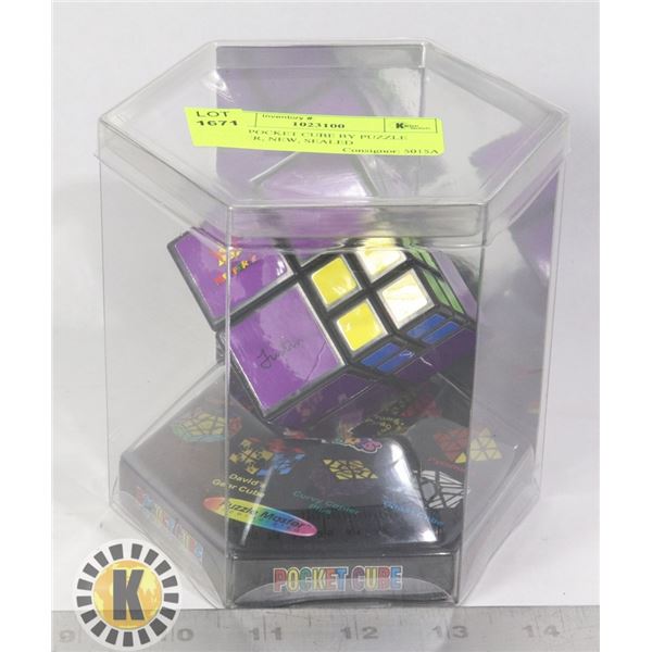 MISC. POCKET CUBE BY PUZZLE MASTER, NEW, SEALED