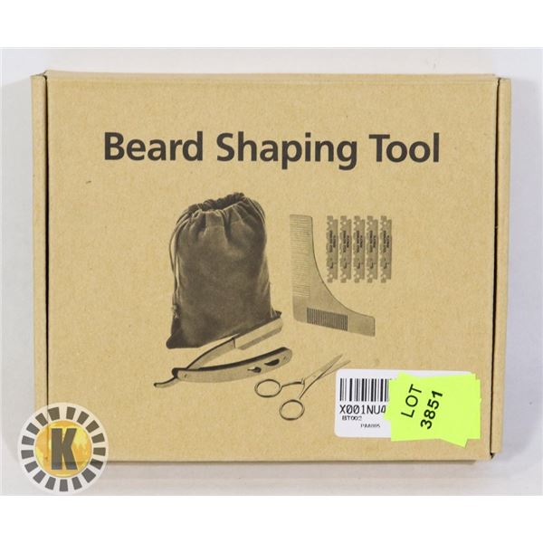 BEARD SHAPING TOOL KIT