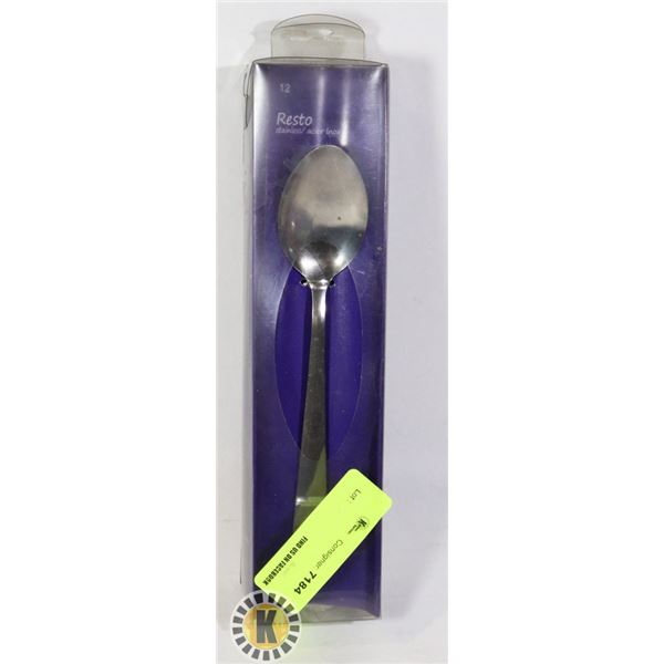 RESTAURANT GRADE 12PC SPOON SET