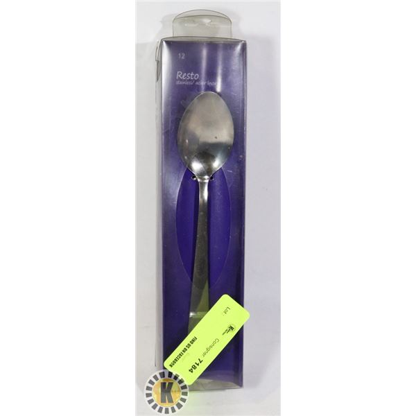 RESTAURANT GRADE 12PC SPOON SET