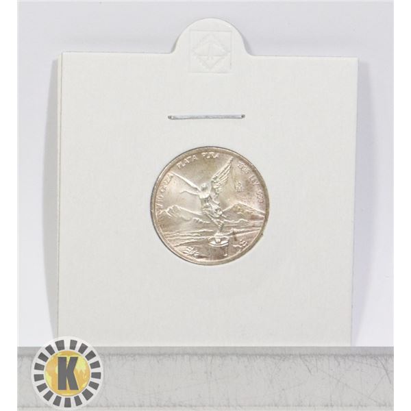 1996 FINE .999 SILVER MEXICO 1/10oz BULLION