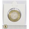 Image 1 : 1992 SILVER CORE MEXICO 10 PESOS COIN,