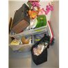 Image 1 : MISC. ARTIFICIAL FLOWERS, CARDS, CERAMICS, ETC.