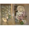 Image 2 : 2 BINS MISC. MUGS, CORELLE DISHWARE, ETC.