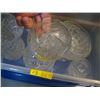 Image 2 : BIN OF MISC. CRYSTAL & GLASSWARE BOWLS & VASES