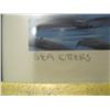 Image 2 : FRAMED NUMBERED PRINT BY CALVERT, SEA OTTERS #584/2790