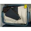 Image 2 : 2 BINS OF ASST. MATERIAL, WOOL, ETC.