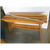 Image 1 : WOODEN SLAT BENCH