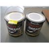 Image 1 : 2 NEW 3.7L CANS OF BEAUTY TONE CONCRETE GARAGE PAINT, SLATE GREY