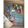 Image 2 : BOX OF MISC. ELECTRIC TESTER, MULTI METER BIT SET, DRILL BITS, ETC.