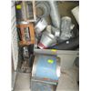 Image 1 : MISC. ELECTRIC FANS, TIN, DUCTING WORK, ETC.