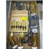 Image 1 : BOX OF MISC. DRILL BITS, YANKEE SCREWDRIVER, ETC.