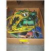 Image 1 : BOX OF MISC. TIE DOWN STRAPS, BUNGEE CORDS, ETC.