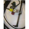 Image 2 : OXY ACETYLENE CUTTING TORCH SET WITH GUAGES, HOSE & BOTTLES