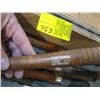 Image 2 : BOX WITH WOOD LATHE TOOLS, FILES, ETC.