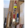 Image 1 : ASST. PAINT BRUSHES, STIR STICKS, CAN OPENER, ETC.